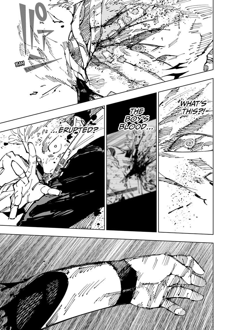 Jujutsu Kaisen Manga Chapter 251 page 9 - Inhuman Makyo Shinjuku Showdown, Part 23