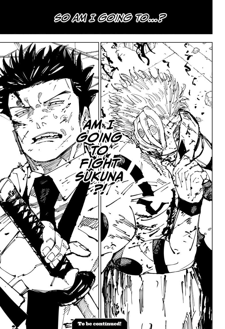Jujutsu Kaisen Manga Chapter 253 page 21 - Inhuman Makyo Shinjuku Showdown, Part 25