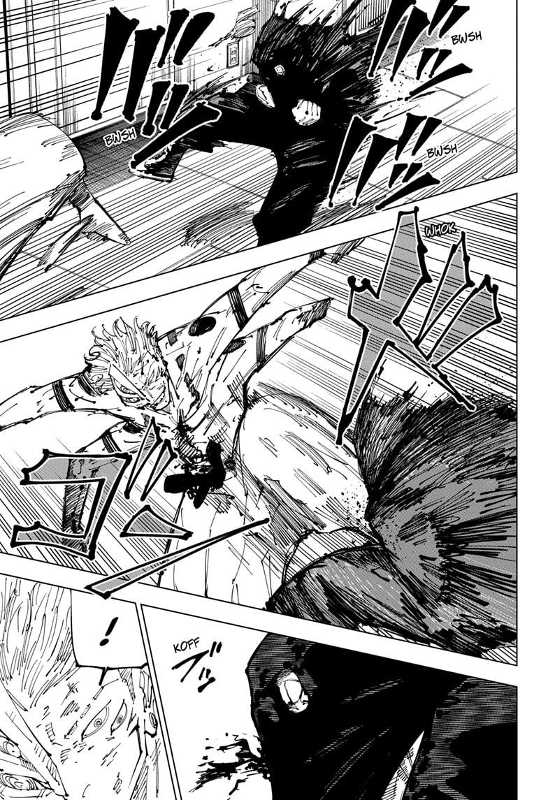 Jujutsu Kaisen Manga Chapter 253 page 9 - Inhuman Makyo Shinjuku Showdown, Part 25