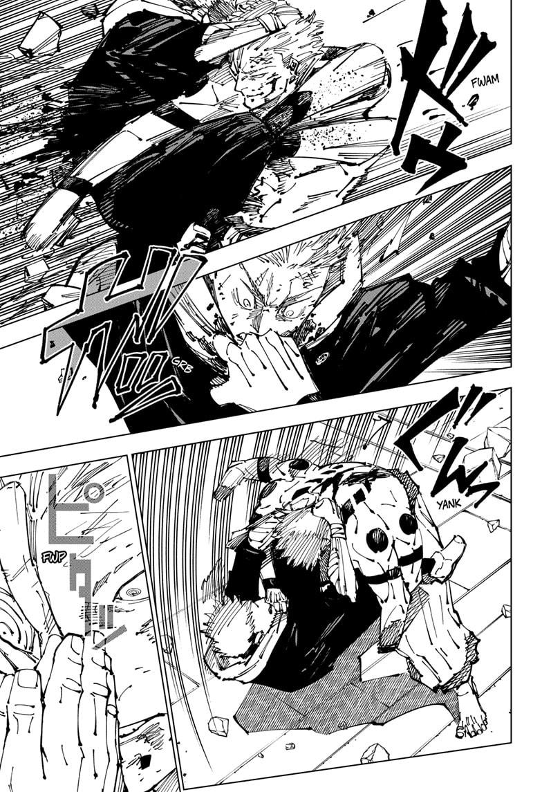 Jujutsu Kaisen Manga Chapter 256 page 13 - Inhuman Makyo Shinjuku Showdown, Part 28
