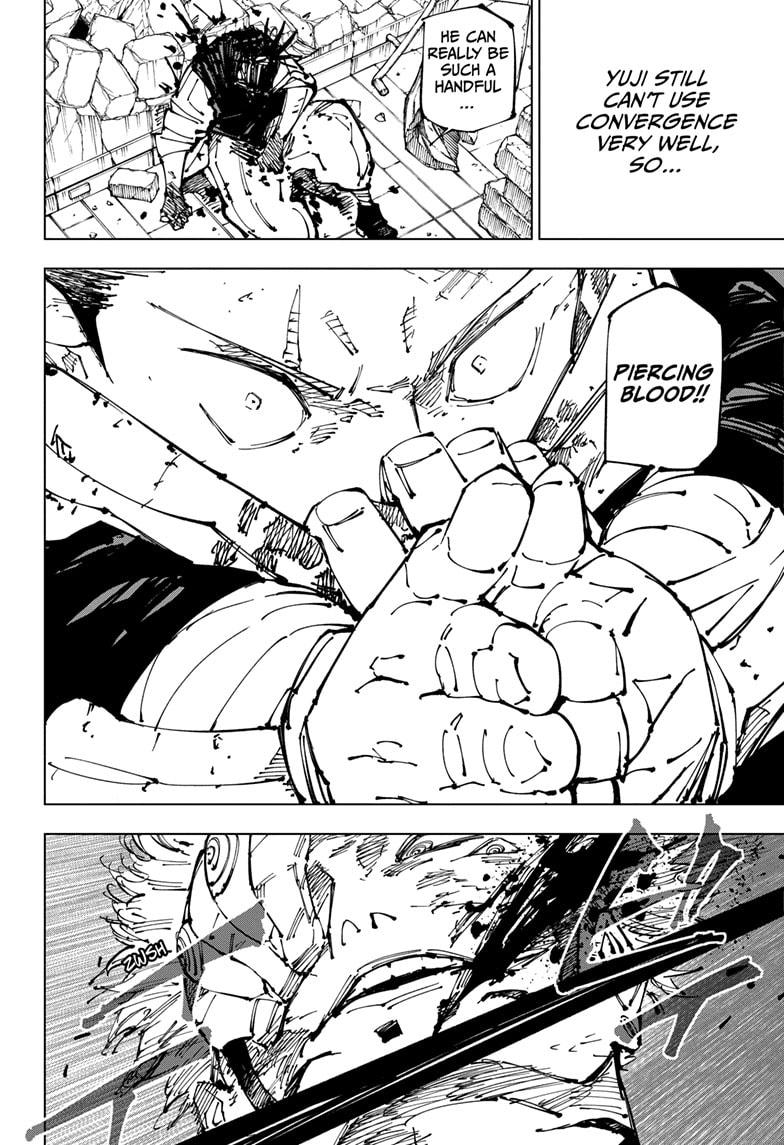 Jujutsu Kaisen Manga Chapter 256 page 14 - Inhuman Makyo Shinjuku Showdown, Part 28