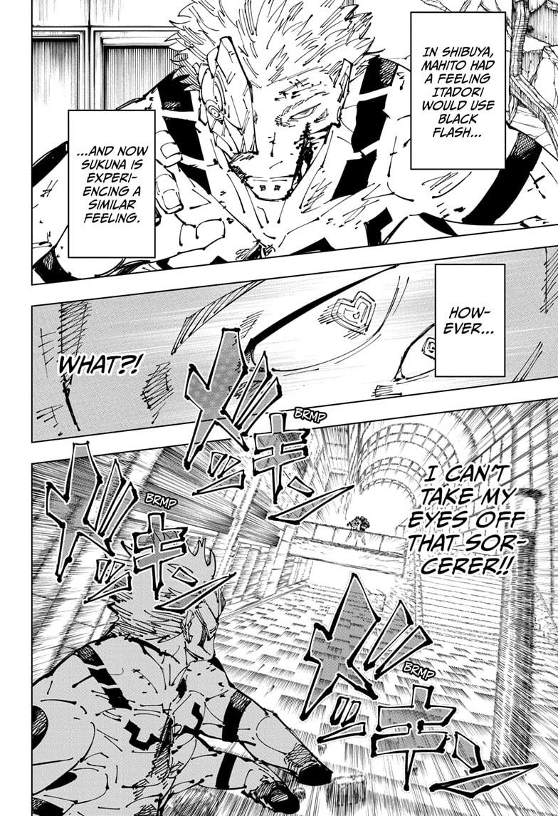 Jujutsu Kaisen Manga Chapter 256 page 16 - Inhuman Makyo Shinjuku Showdown, Part 28
