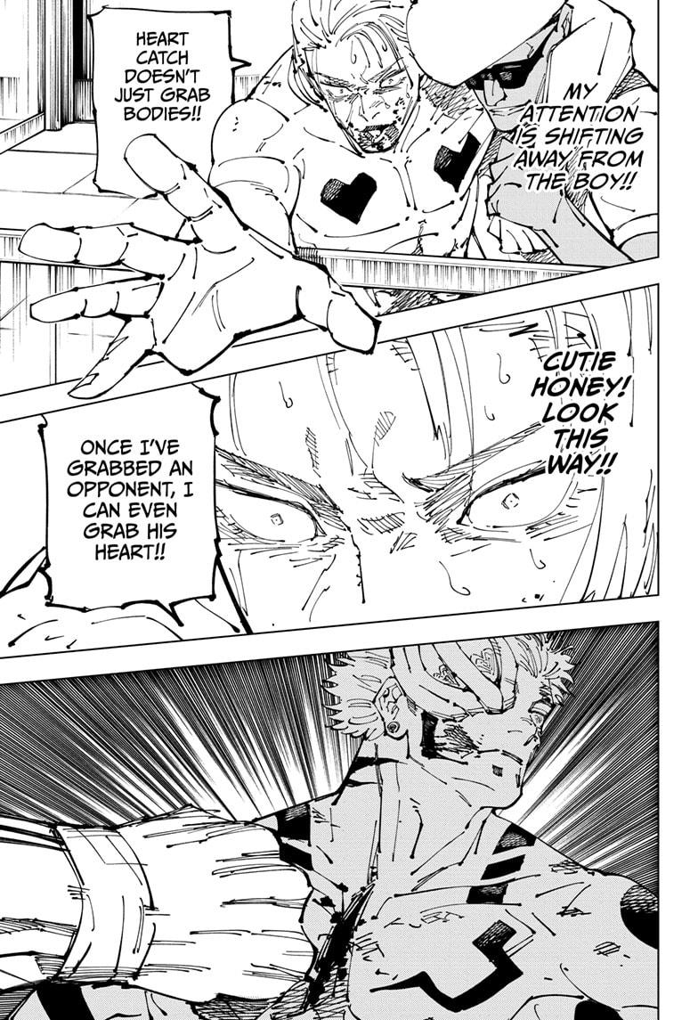 Jujutsu Kaisen Manga Chapter 256 page 17 - Inhuman Makyo Shinjuku Showdown, Part 28
