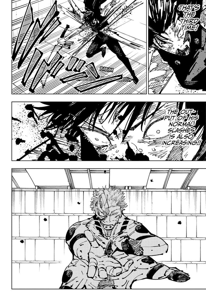 Jujutsu Kaisen Manga Chapter 256 page 8 - Inhuman Makyo Shinjuku Showdown, Part 28