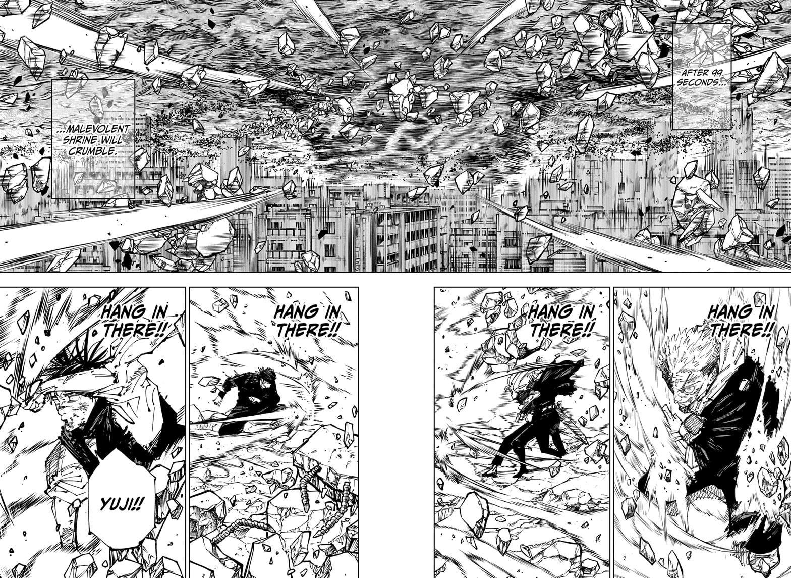 Jujutsu Kaisen Manga Chapter 258 page 11 - Inhuman Makyo Shinjuku Showdown, Part 30