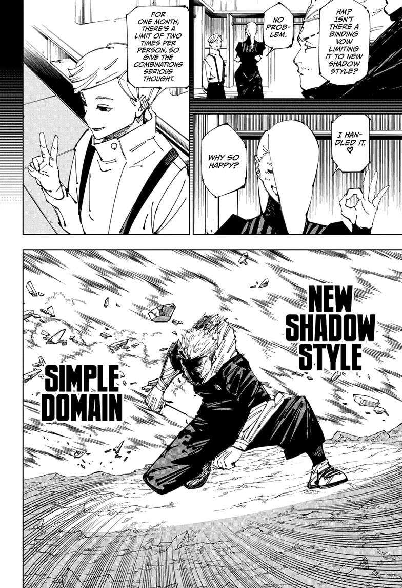 Jujutsu Kaisen Manga Chapter 258 page 8 - Inhuman Makyo Shinjuku Showdown, Part 30