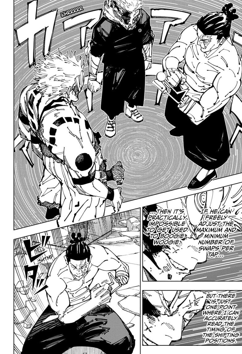 Jujutsu Kaisen Manga Chapter 260 page 11 - Inhuman Makyo Shinjuku Showdown, Part 32