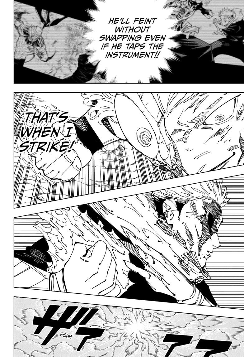 Jujutsu Kaisen Manga Chapter 260 page 13 - Inhuman Makyo Shinjuku Showdown, Part 32