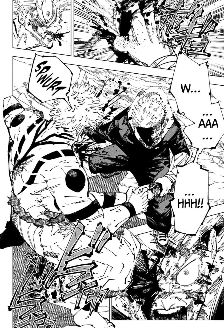Jujutsu Kaisen Manga Chapter 260 page 16 - Inhuman Makyo Shinjuku Showdown, Part 32
