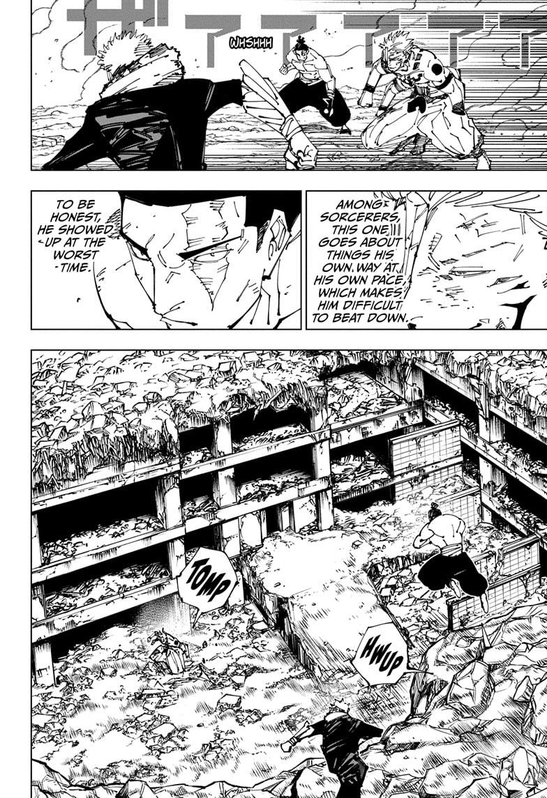 Jujutsu Kaisen Manga Chapter 260 page 5 - Inhuman Makyo Shinjuku Showdown, Part 32