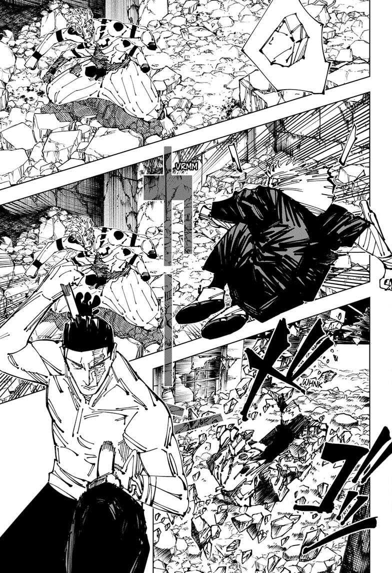 Jujutsu Kaisen Manga Chapter 260 page 8 - Inhuman Makyo Shinjuku Showdown, Part 32