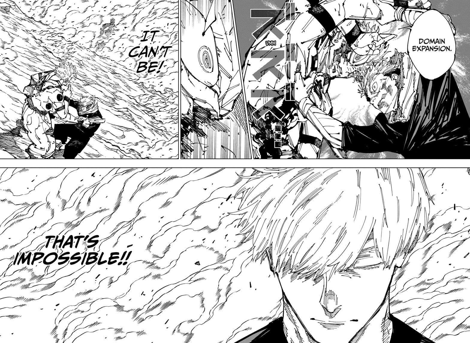 Jujutsu Kaisen Manga Chapter 261 page 2 - Inhuman Makyo Shinjuku Showdown, Part 33