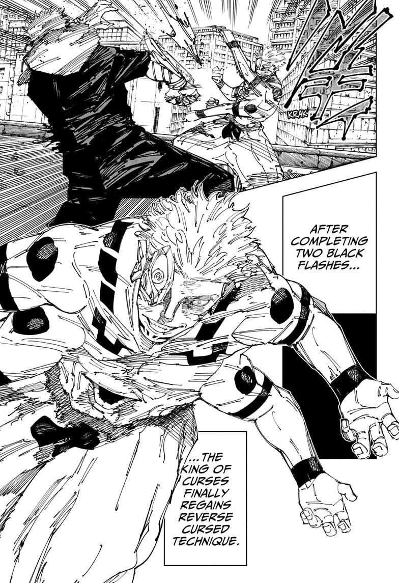 Jujutsu Kaisen Manga Chapter 264 page 11 - Inhuman Makyo Shinjuku Showdown, Part 36