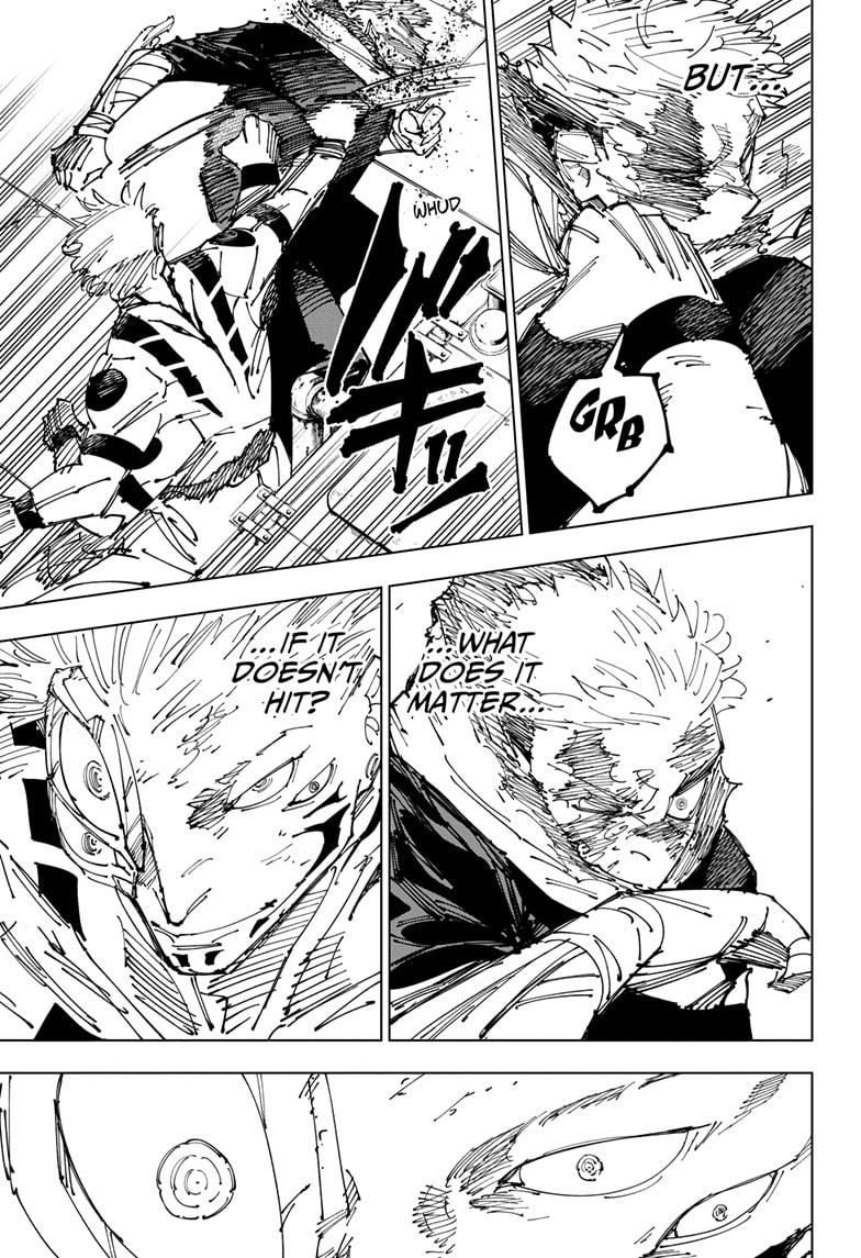Jujutsu Kaisen Manga Chapter 264 page 15 - Inhuman Makyo Shinjuku Showdown, Part 36