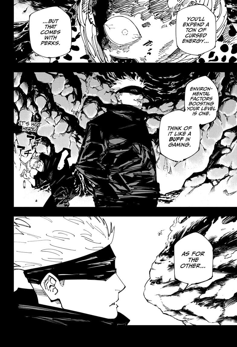 Jujutsu Kaisen Manga Chapter 264 page 16 - Inhuman Makyo Shinjuku Showdown, Part 36