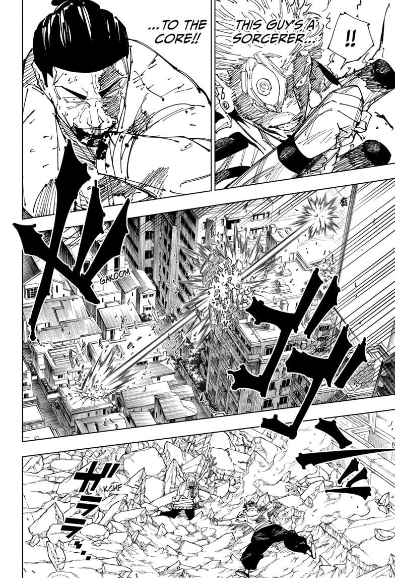 Jujutsu Kaisen Manga Chapter 264 page 6 - Inhuman Makyo Shinjuku Showdown, Part 36