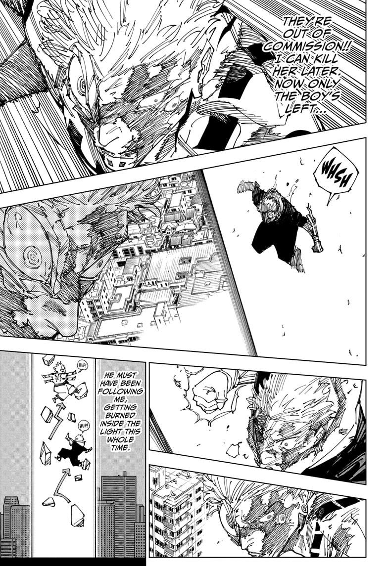 Jujutsu Kaisen Manga Chapter 264 page 7 - Inhuman Makyo Shinjuku Showdown, Part 36