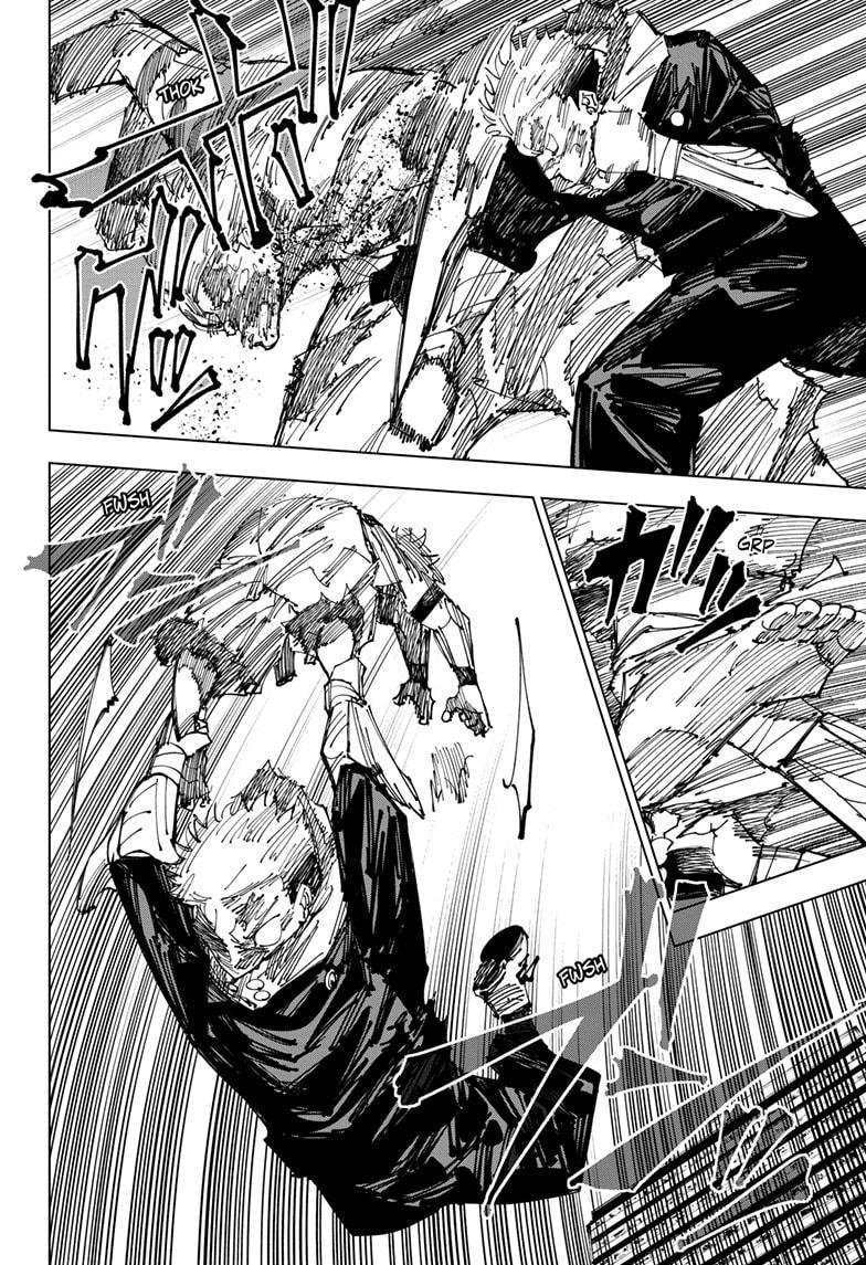 Jujutsu Kaisen Manga Chapter 264 page 8 - Inhuman Makyo Shinjuku Showdown, Part 36