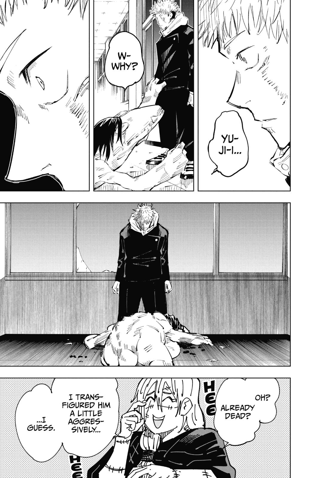 Jujutsu Kaisen Manga Chapter 27 page 14 - What If