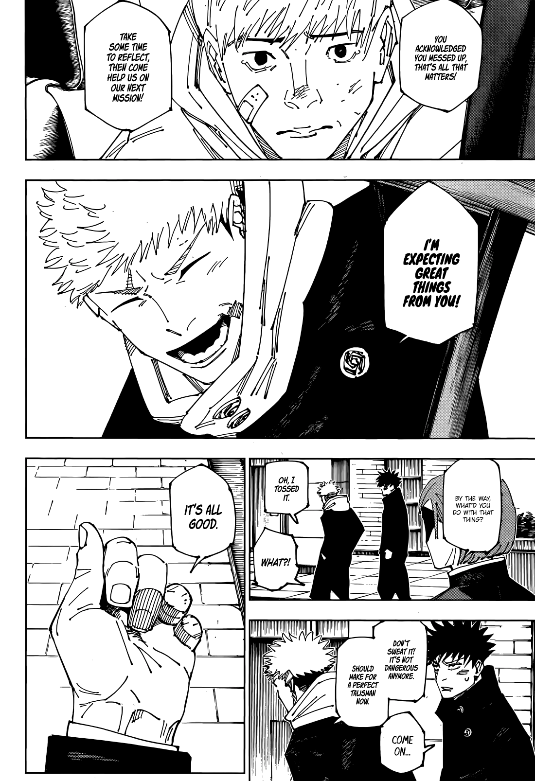 Jujutsu Kaisen Manga Chapter 271 page 16 - From Now On [END]