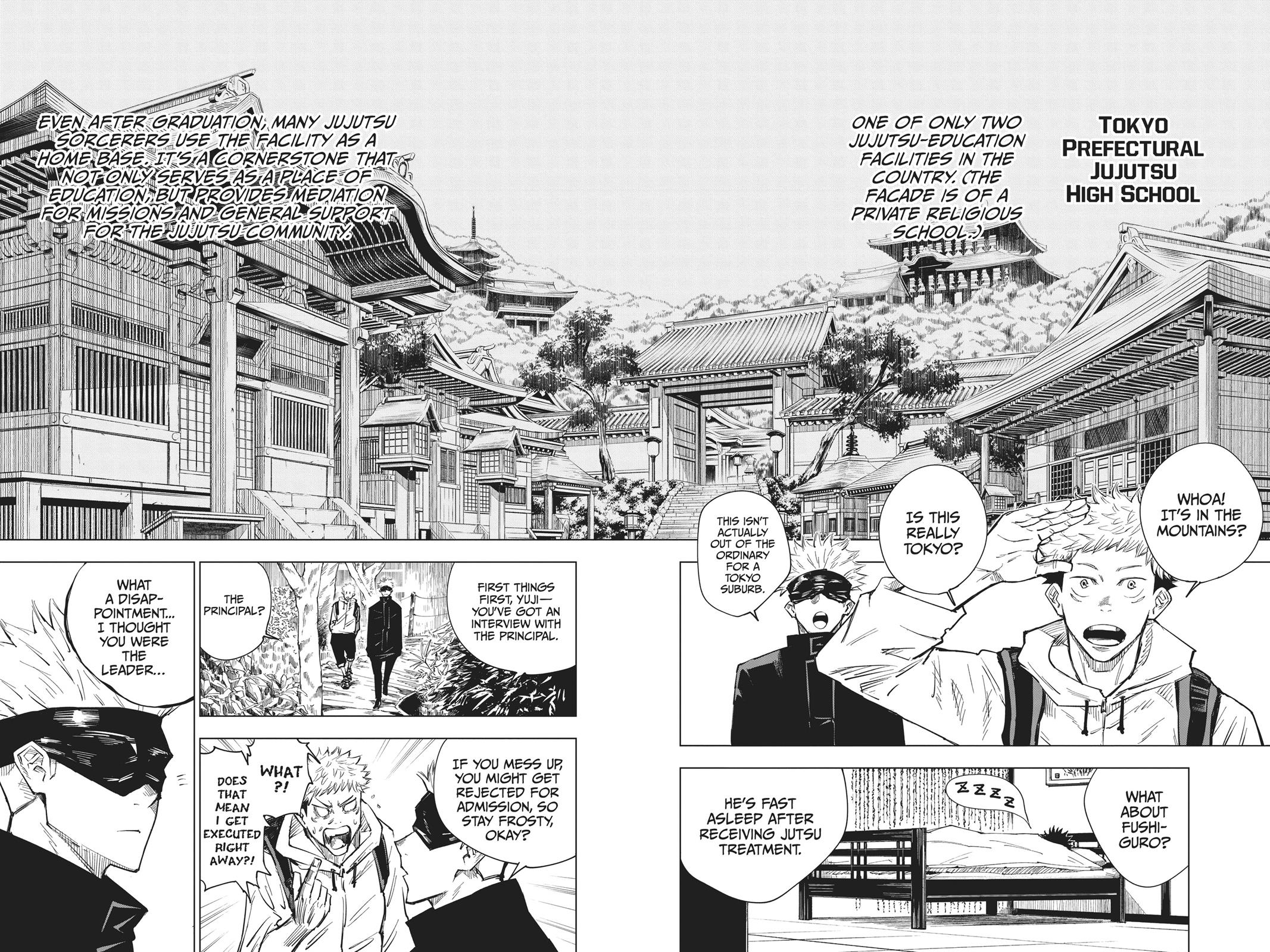 Jujutsu Kaisen Manga Chapter 3 page 2 - For Myself