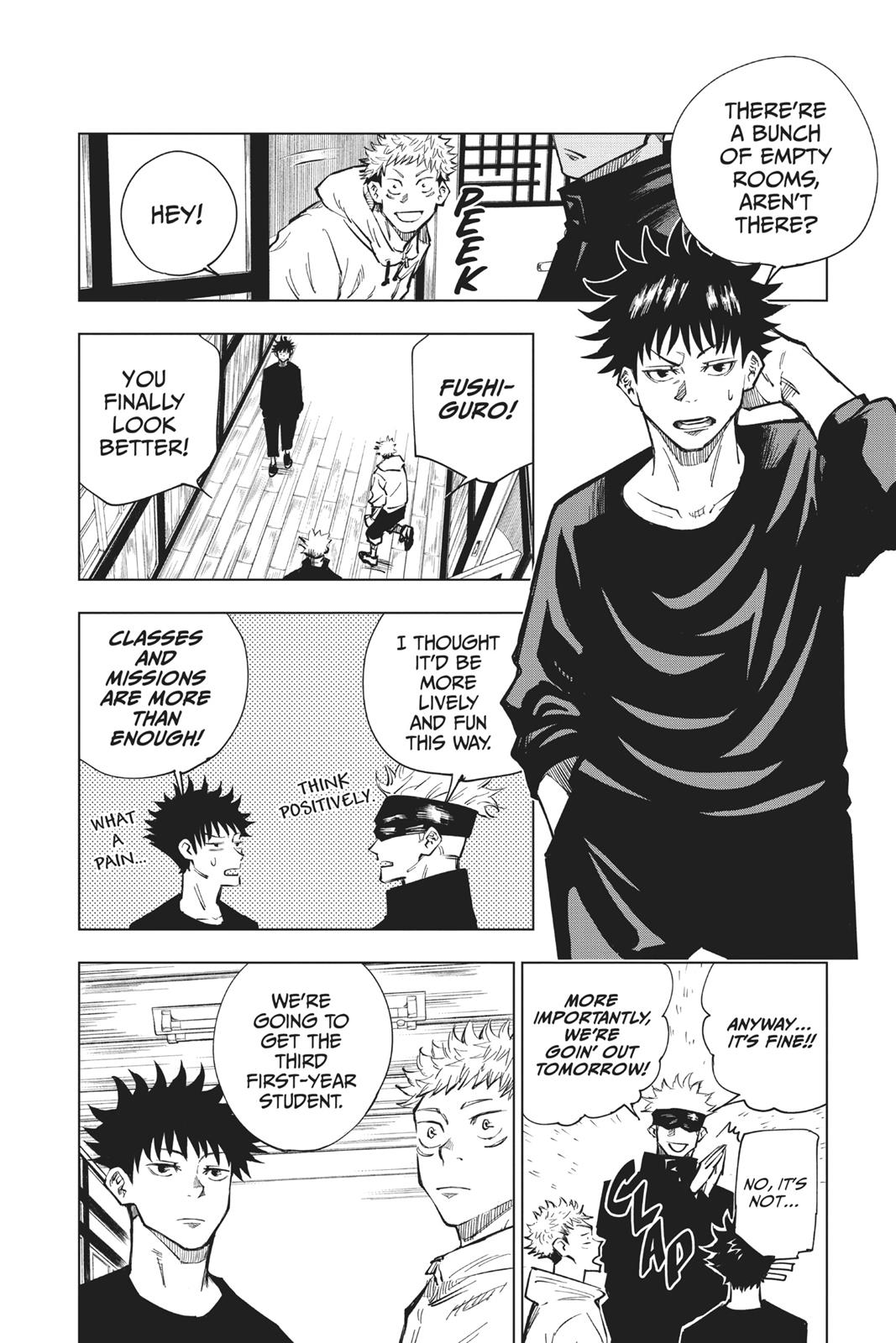 Jujutsu Kaisen Manga Chapter 3 page 21 - For Myself