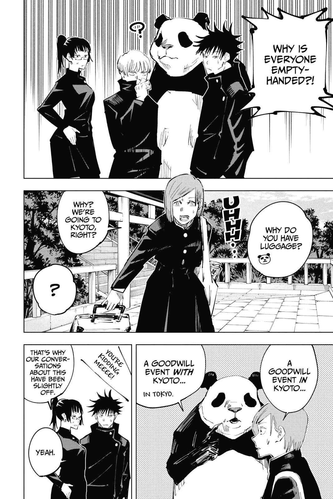 Jujutsu Kaisen Manga Chapter 32 page 10 - Introspection