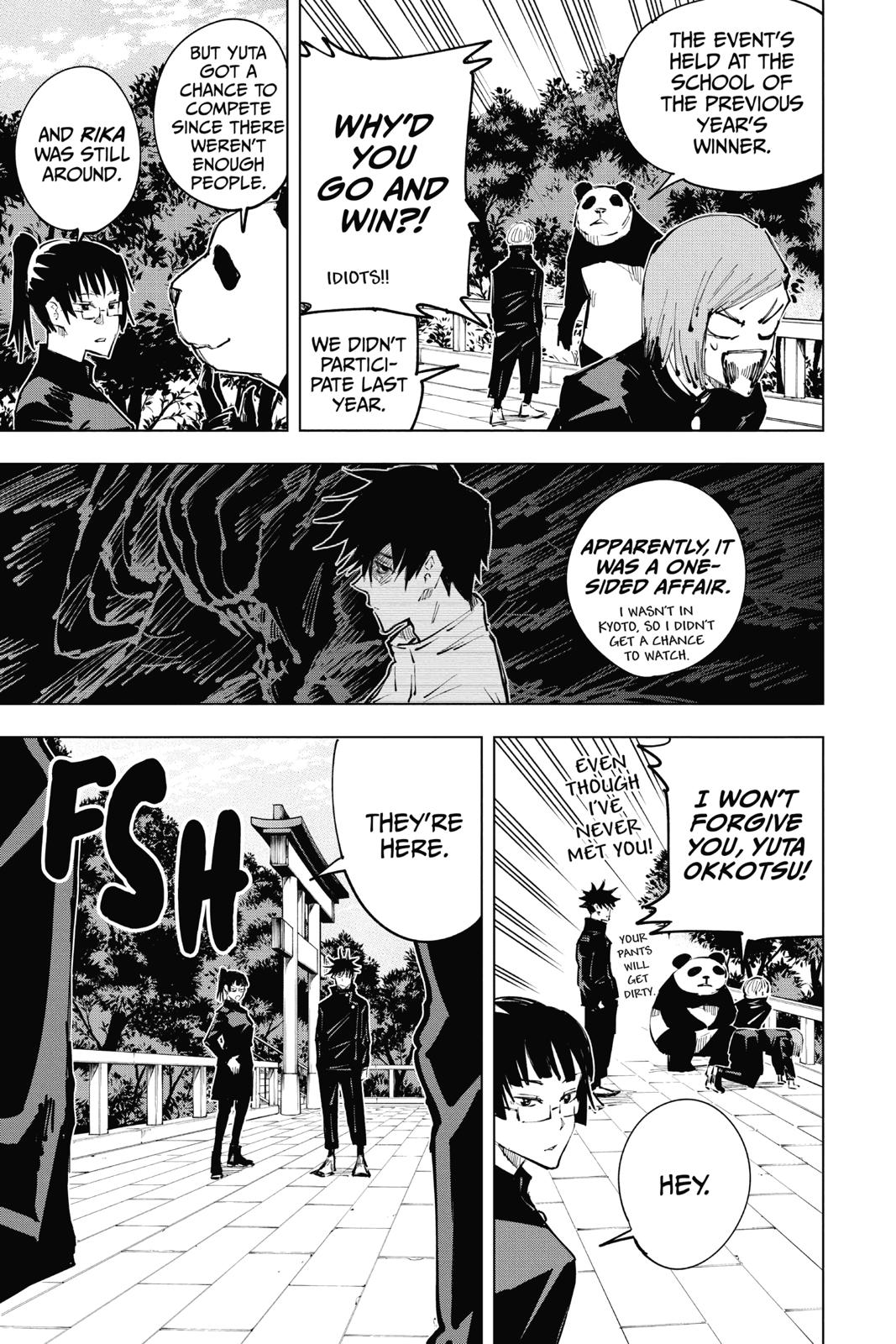 Jujutsu Kaisen Manga Chapter 32 page 11 - Introspection