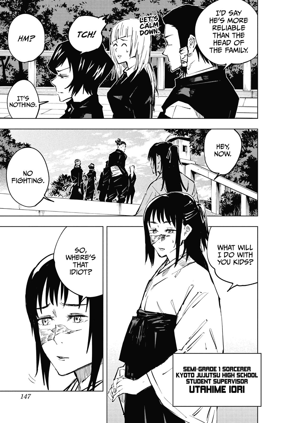 Jujutsu Kaisen Manga Chapter 32 page 14 - Introspection