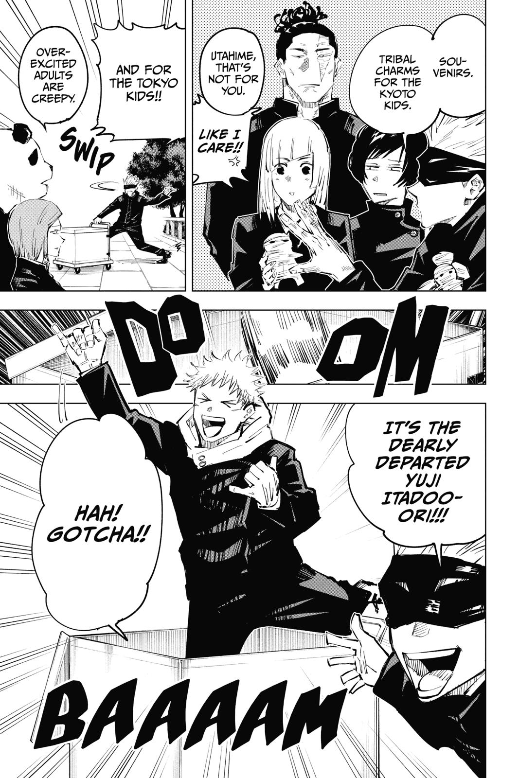 Jujutsu Kaisen Manga Chapter 32 page 16 - Introspection
