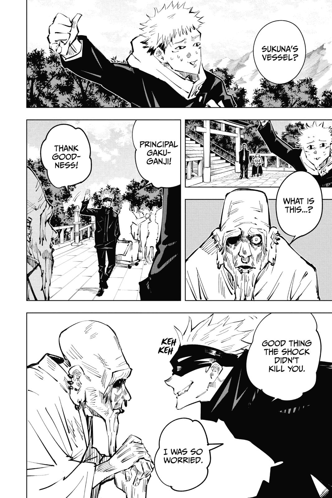 Jujutsu Kaisen Manga Chapter 32 page 19 - Introspection