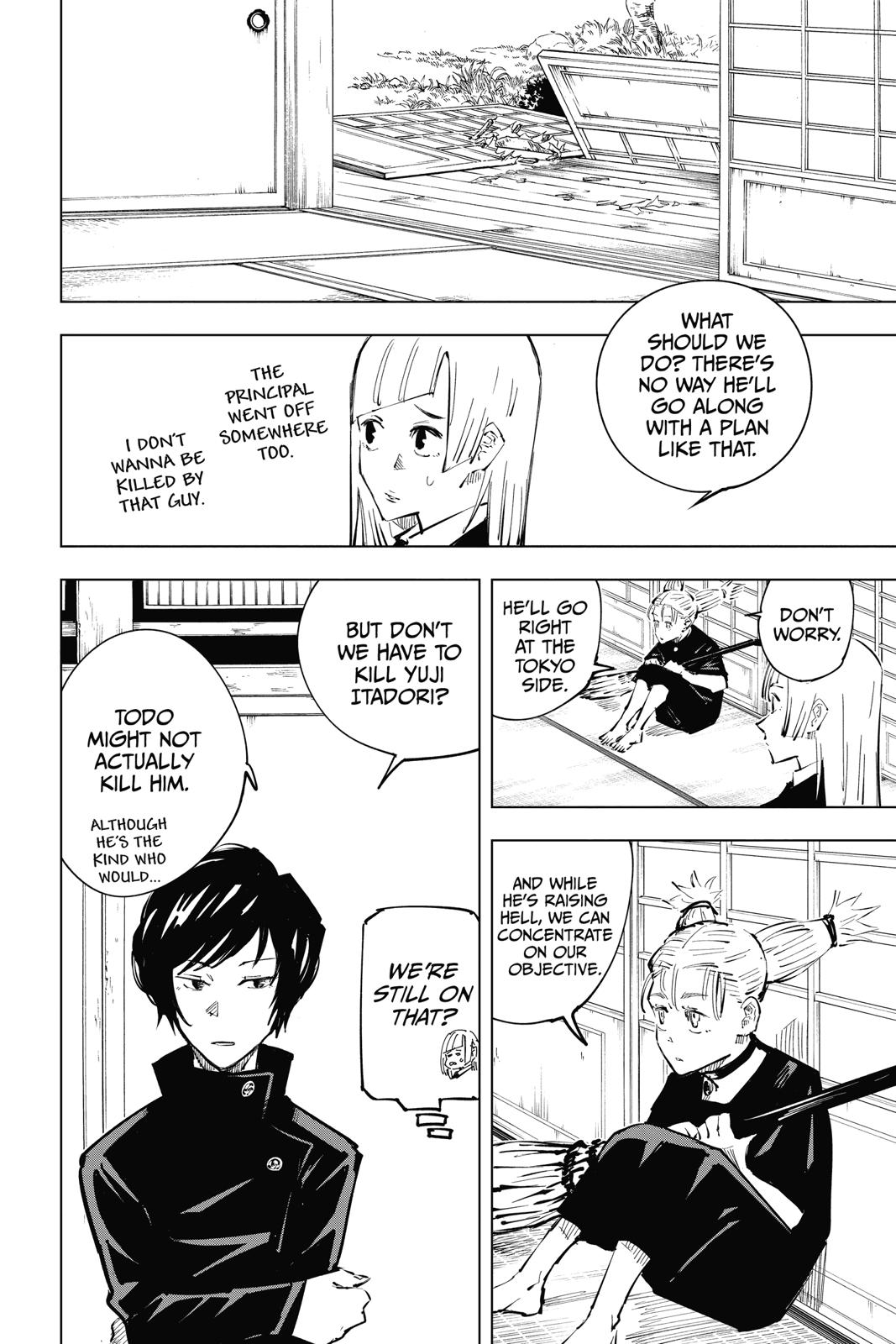 Jujutsu Kaisen Manga Chapter 33 page 11 - Kyoto Sister School Goodwill Event - Team Battle, Part 0
