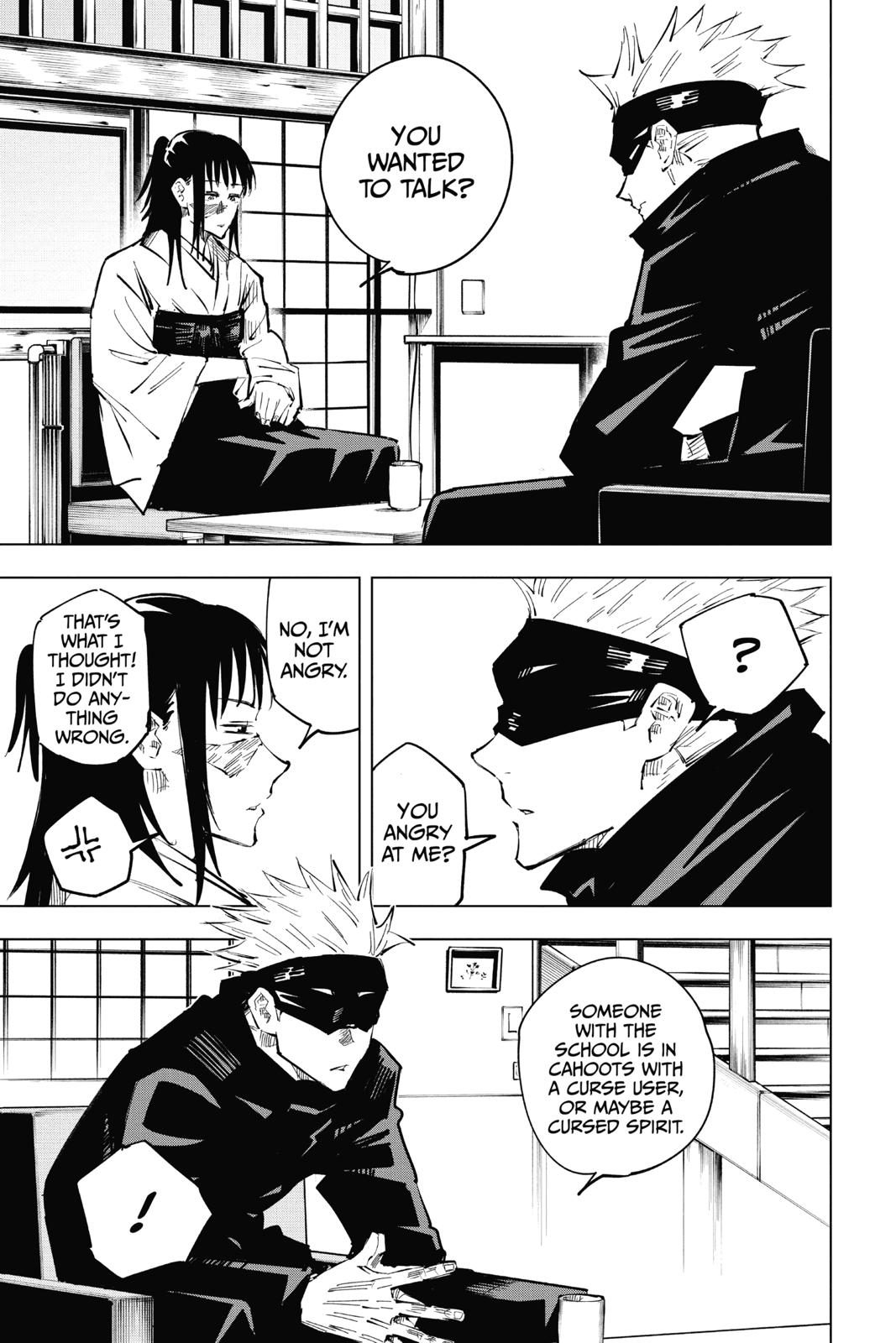 Jujutsu Kaisen Manga Chapter 33 page 14 - Kyoto Sister School Goodwill Event - Team Battle, Part 0