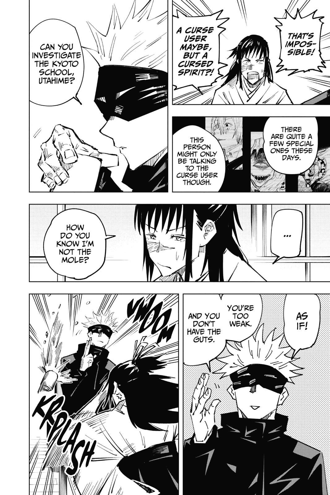 Jujutsu Kaisen Manga Chapter 33 page 15 - Kyoto Sister School Goodwill Event - Team Battle, Part 0