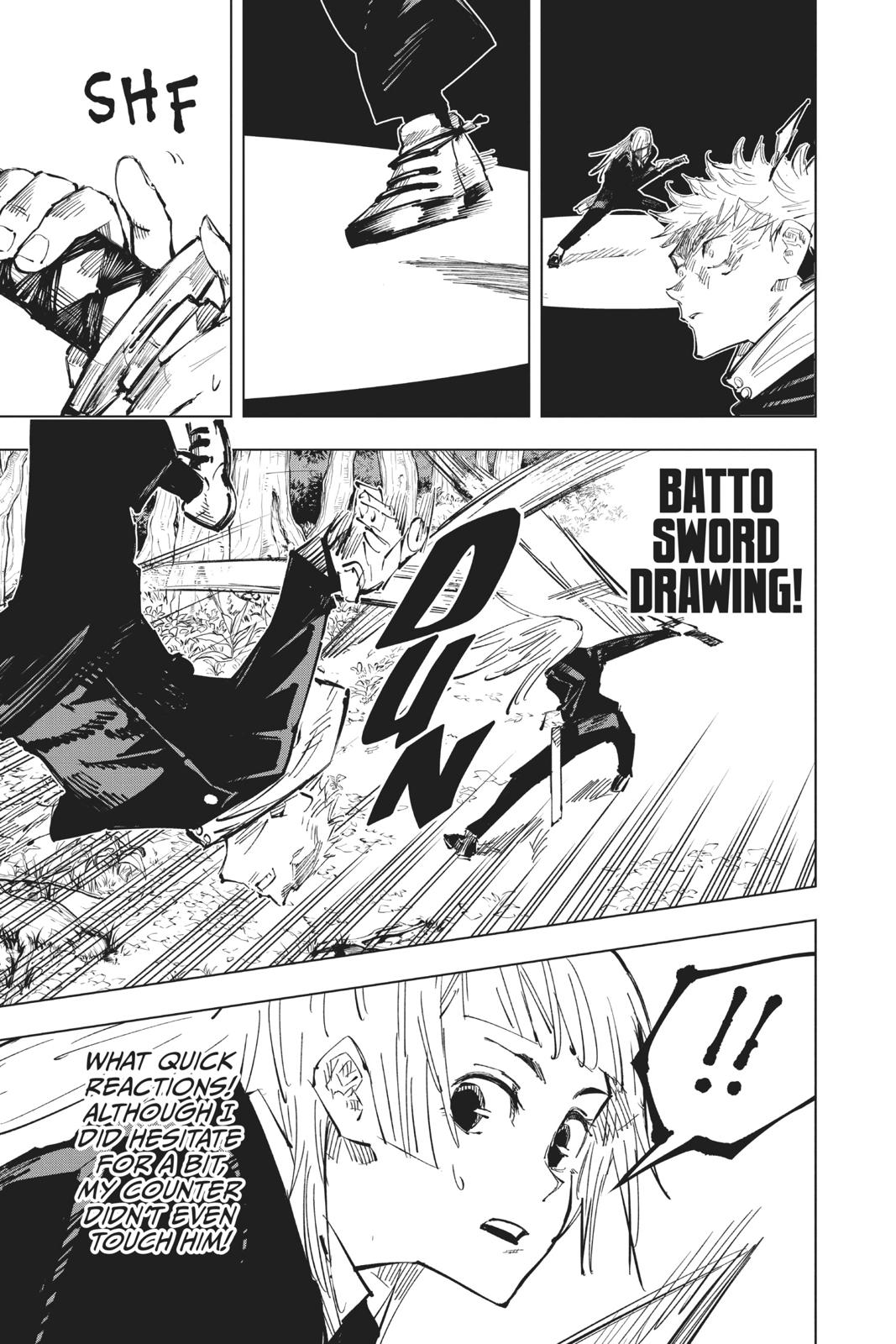Jujutsu Kaisen Manga Chapter 35 page 15 - Kyoto Sister School Goodwill Event - Team Battle, Part 2
