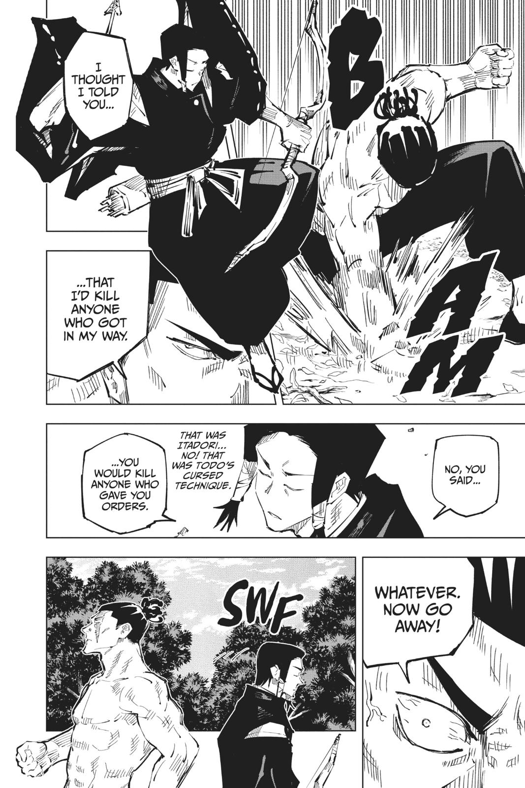 Jujutsu Kaisen Manga Chapter 35 page 19 - Kyoto Sister School Goodwill Event - Team Battle, Part 2