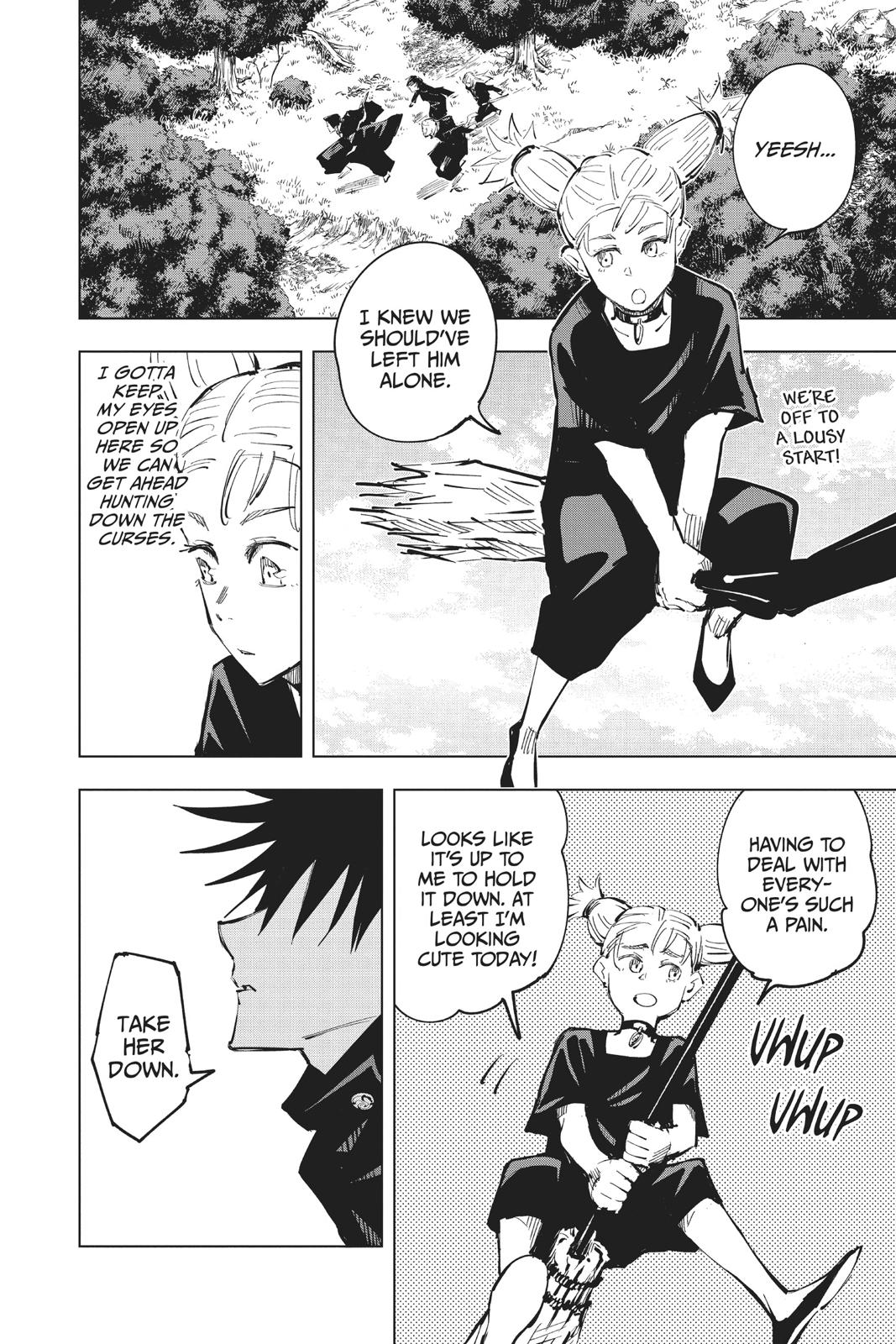 Jujutsu Kaisen Manga Chapter 35 page 21 - Kyoto Sister School Goodwill Event - Team Battle, Part 2