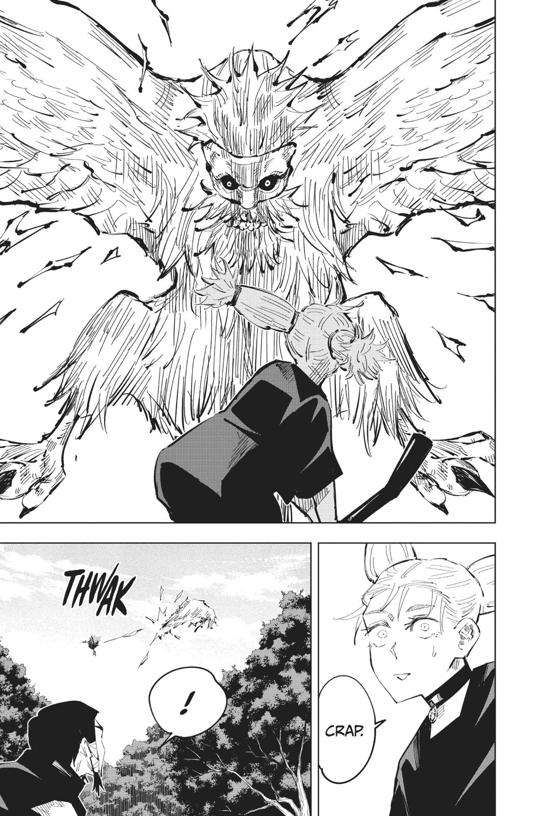 Jujutsu Kaisen Manga Chapter 35 page 22 - Kyoto Sister School Goodwill Event - Team Battle, Part 2