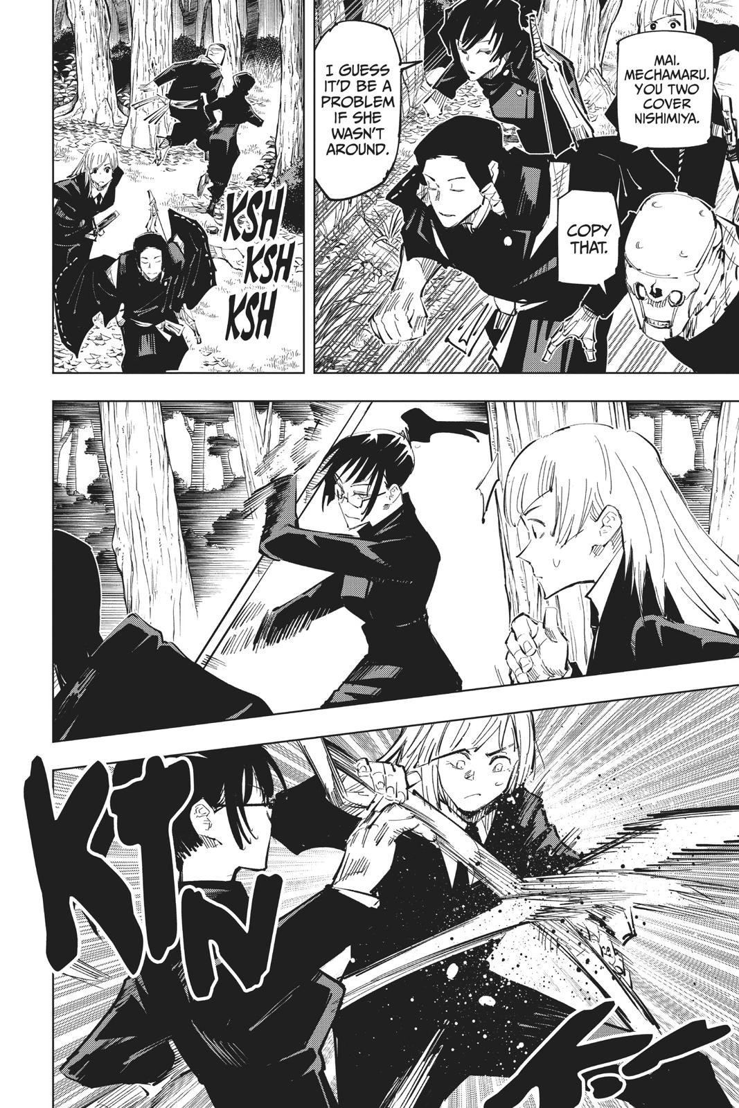 Jujutsu Kaisen Manga Chapter 35 page 23 - Kyoto Sister School Goodwill Event - Team Battle, Part 2