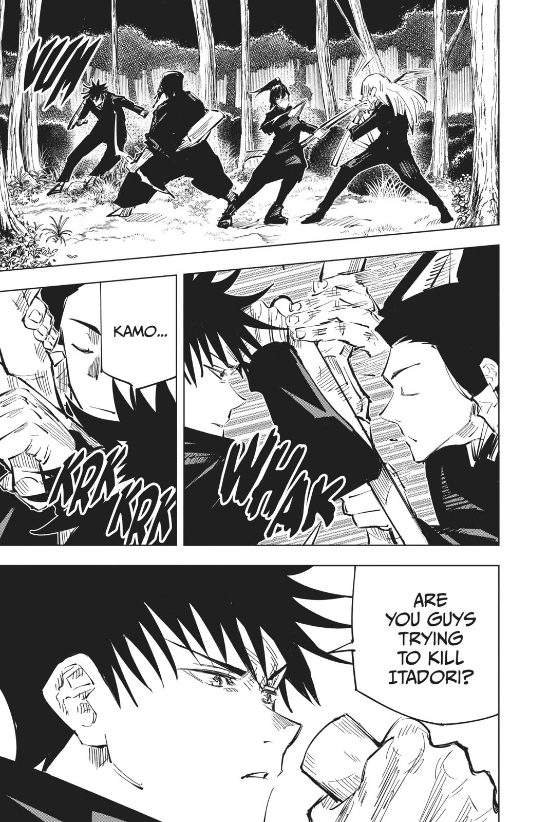 Jujutsu Kaisen Manga Chapter 35 page 24 - Kyoto Sister School Goodwill Event - Team Battle, Part 2