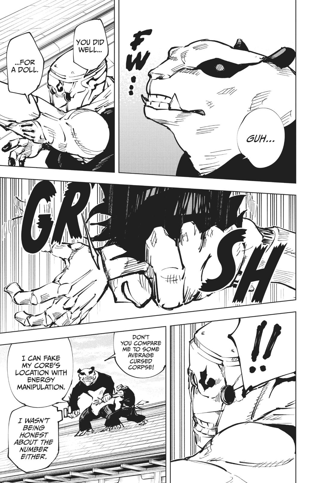 Jujutsu Kaisen Manga Chapter 39 page 12 - Kyoto Sister School Goodwill Event - Team Battle, Part 6