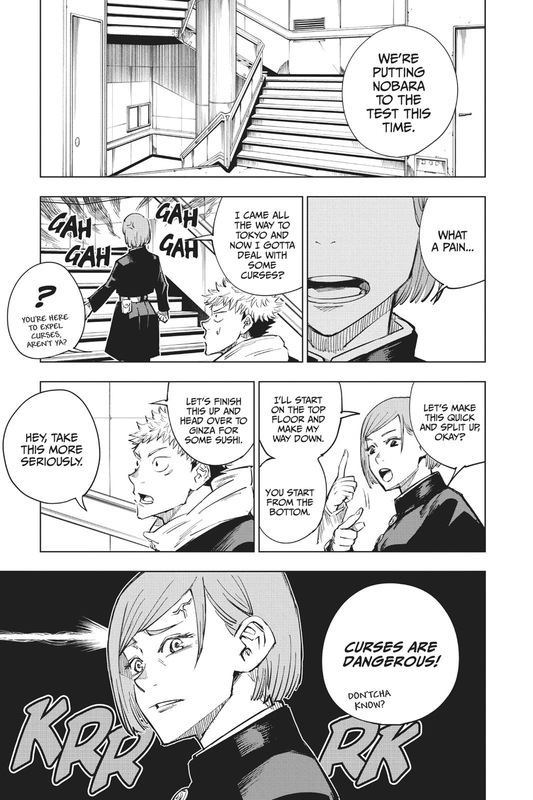 Jujutsu Kaisen Manga Chapter 4 page 11 - Girl of Steel