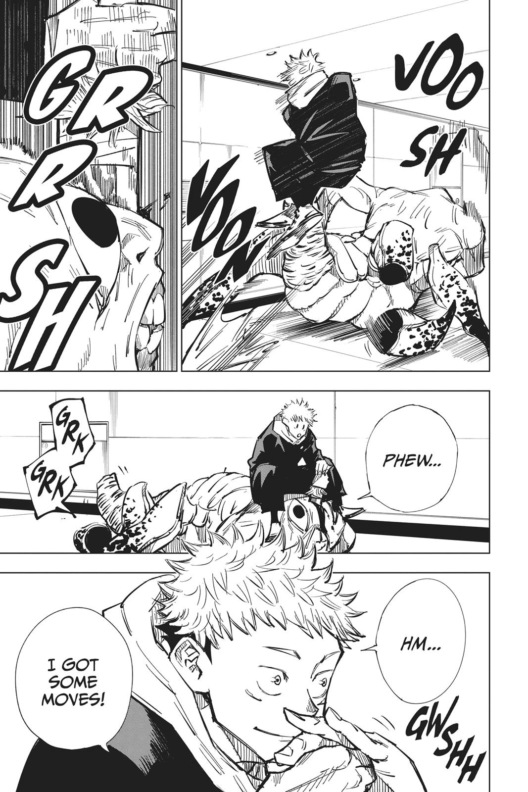 Jujutsu Kaisen Manga Chapter 4 page 15 - Girl of Steel