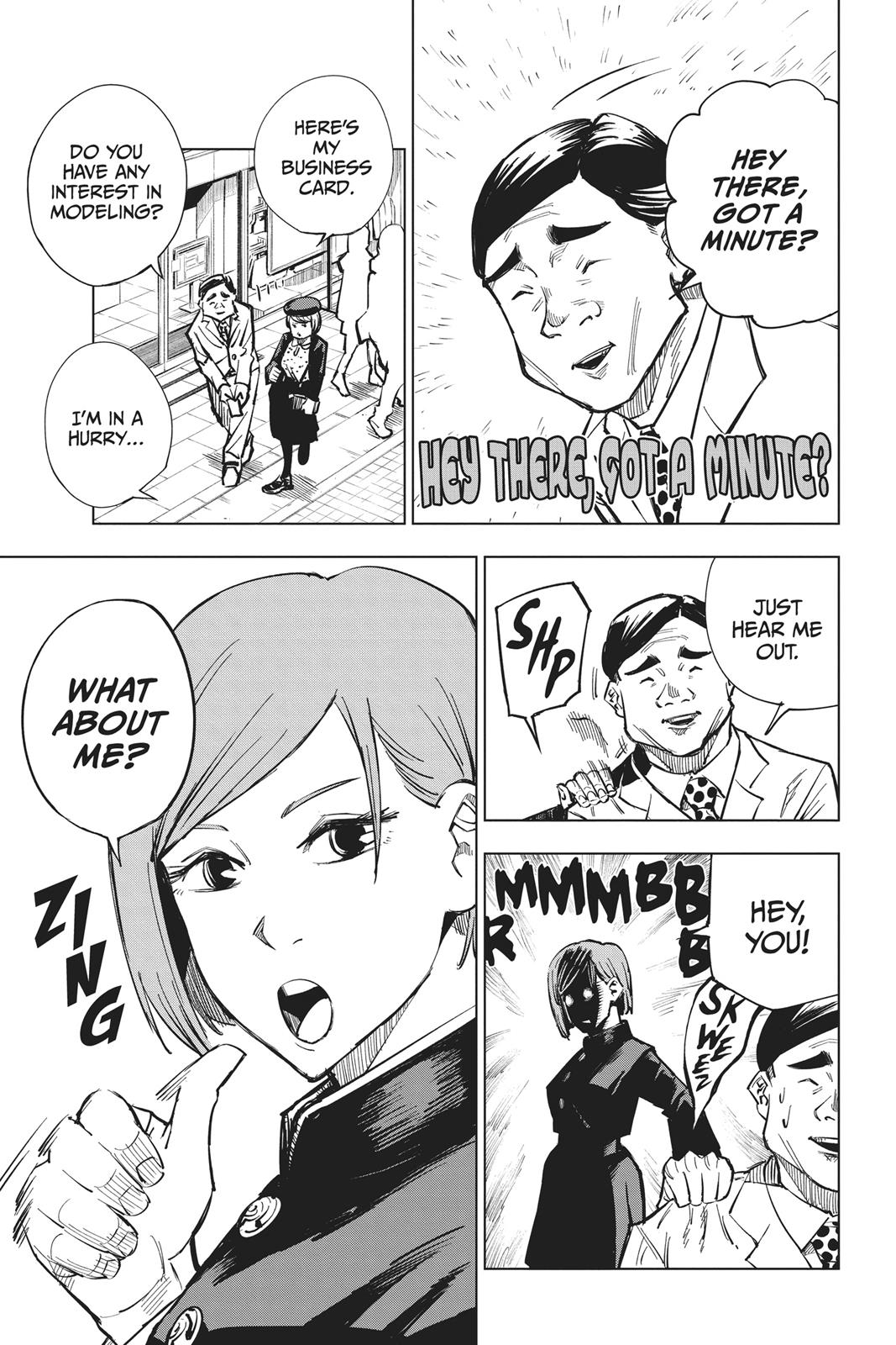 Jujutsu Kaisen Manga Chapter 4 page 3 - Girl of Steel