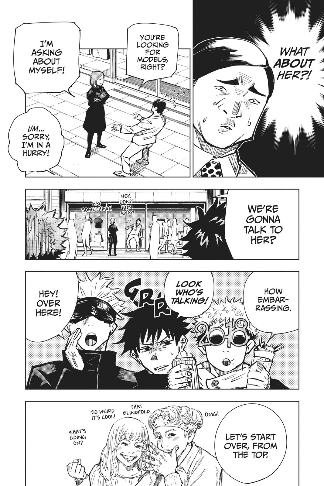 Jujutsu Kaisen Manga Chapter 4 page 4 - Girl of Steel