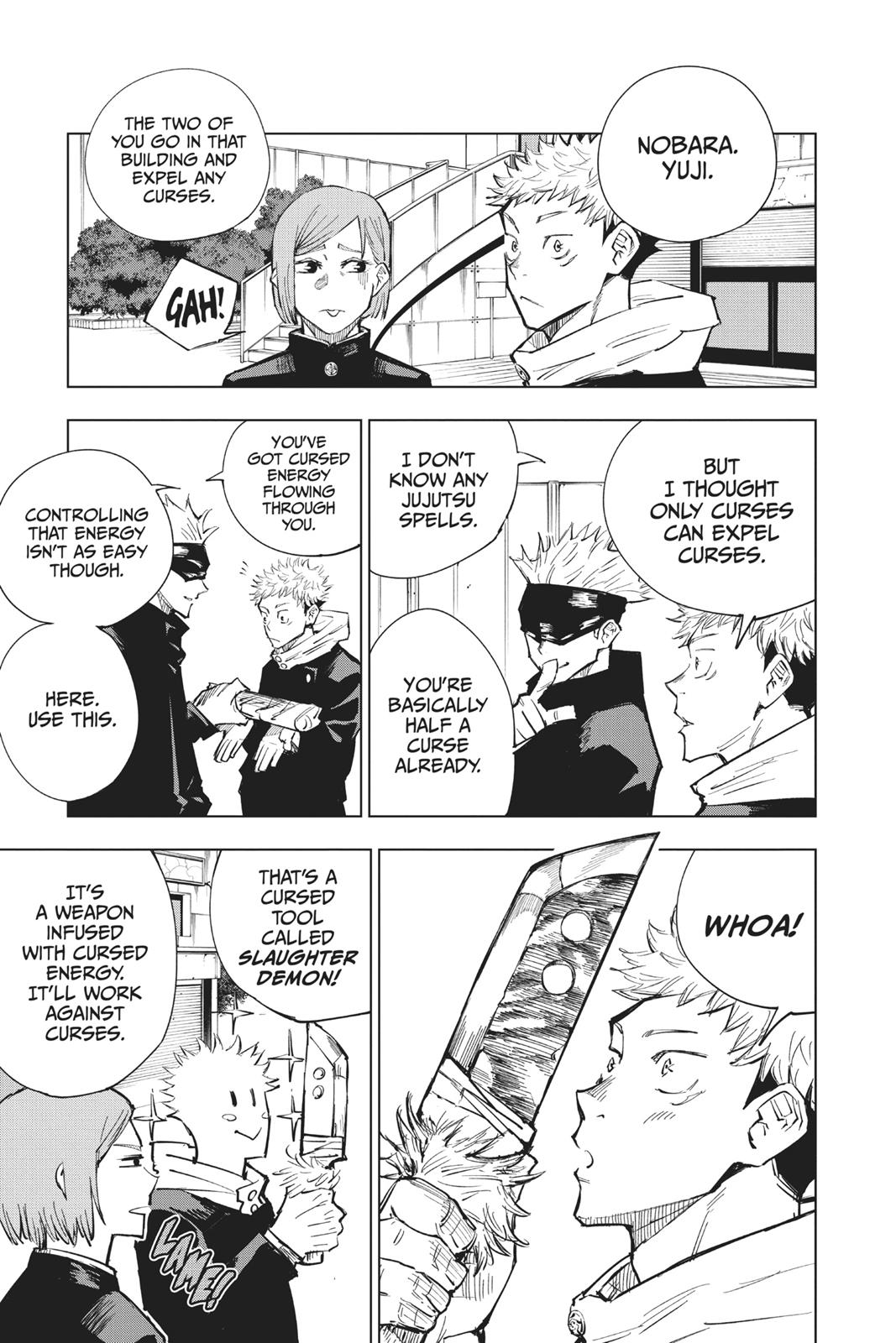 Jujutsu Kaisen Manga Chapter 4 page 9 - Girl of Steel