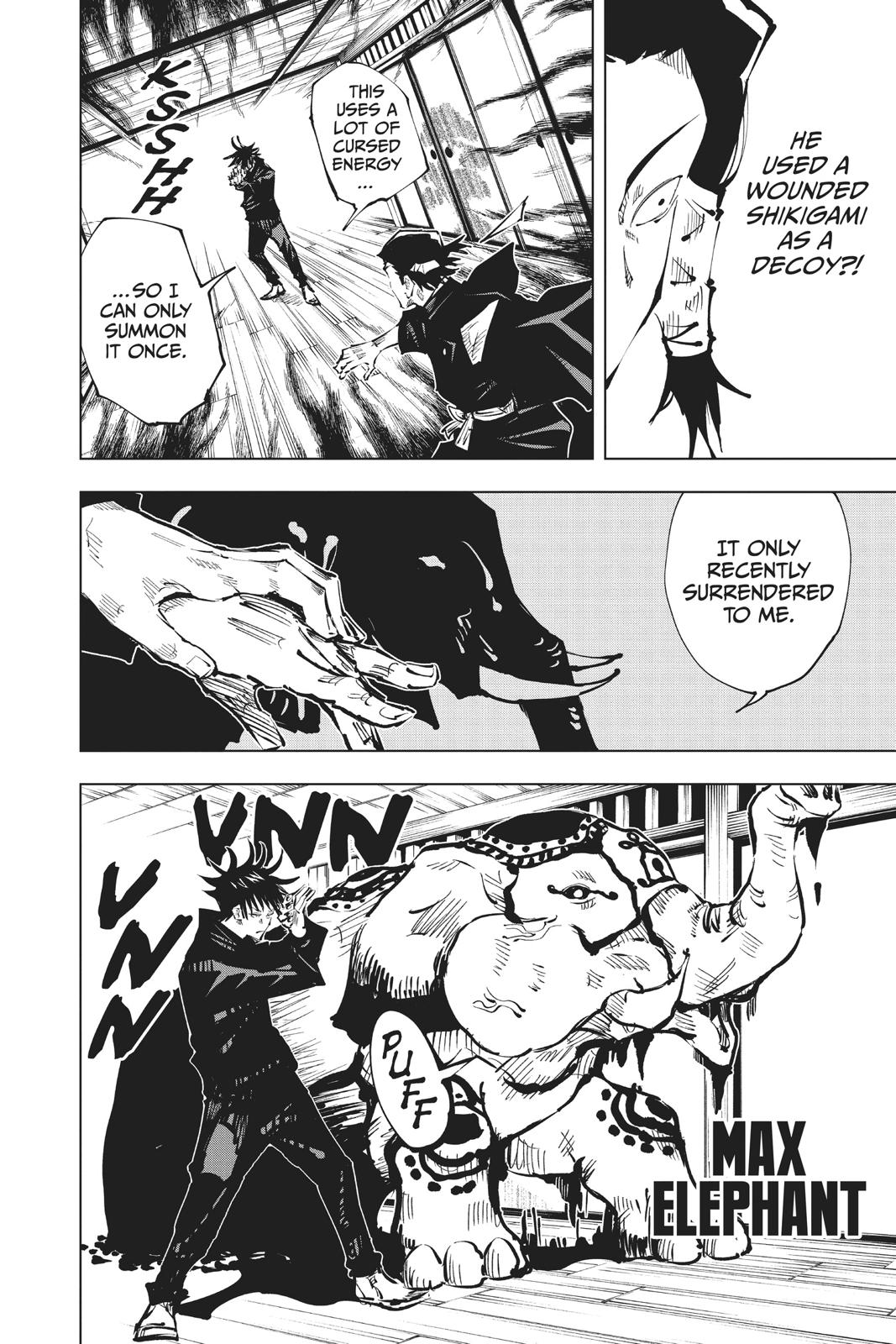 Jujutsu Kaisen Manga Chapter 44 page 14 - Kyoto Sister School Goodwill Event - Team Battle, Part 11