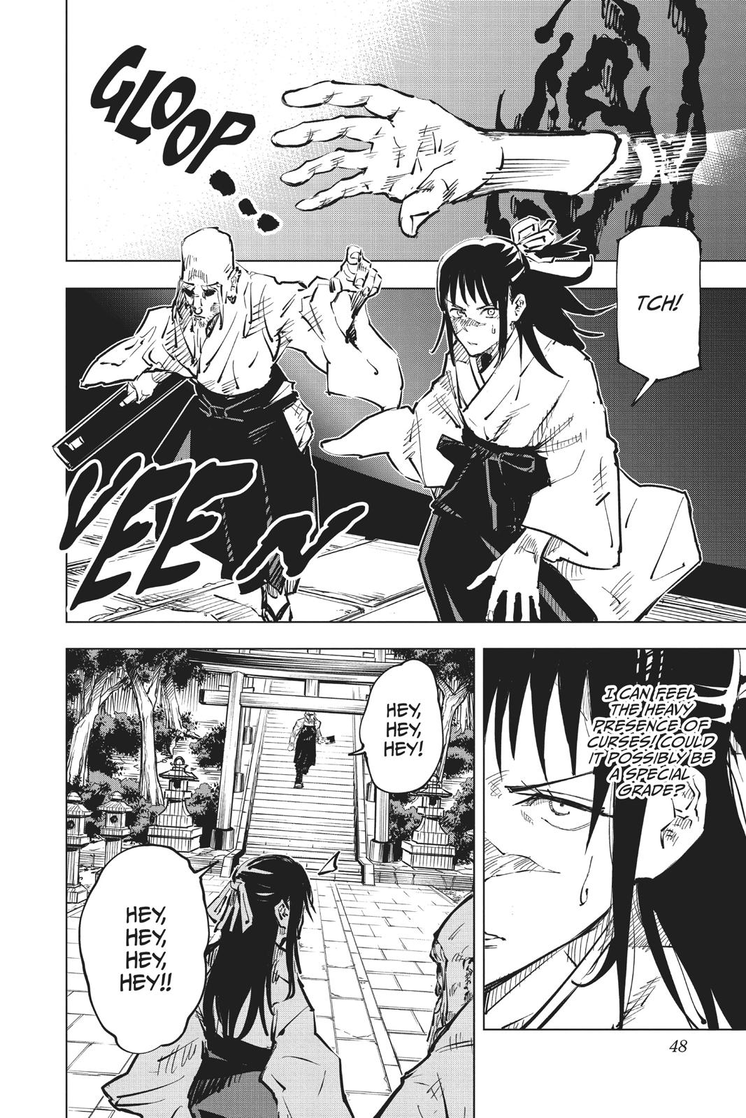 Jujutsu Kaisen Manga Chapter 46 page 2 - Time
