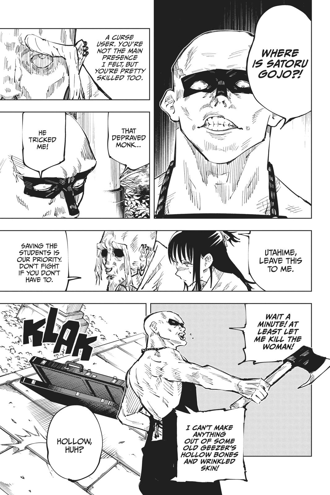 Jujutsu Kaisen Manga Chapter 46 page 3 - Time