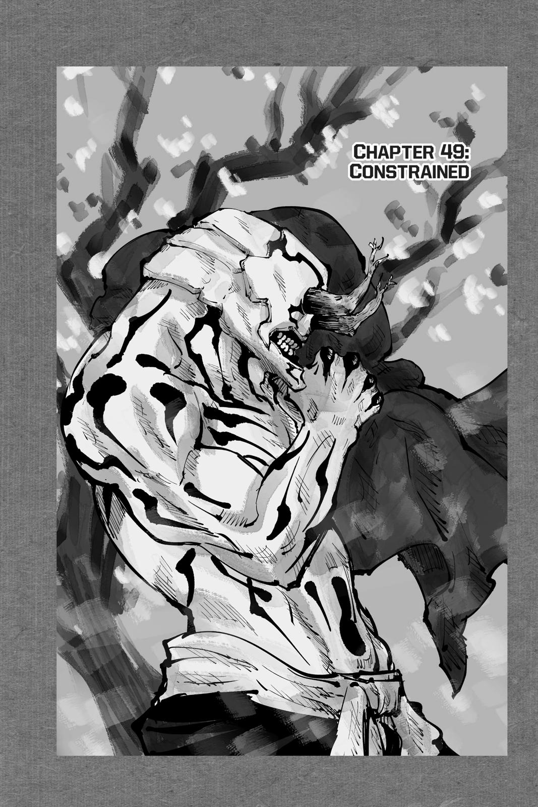 Jujutsu Kaisen Manga Chapter 49 page 1 - Constrained